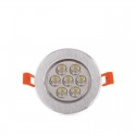 Foco Downlight  LED  Circular 7W 700Lm 30.000H