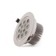 Foco Downlight  LED  Circular 12W 1200Lm 30.000H