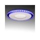 Foco Downlight  LED Circular con Cristal Duo (Blanco/Azul) Ø130Mm 10W 800Lm 30.000H