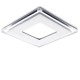 Foco Downlight  LED Cuadrado con Cristal Duo (Blanco/Azul) 130X130Mm 10W 800Lm 30.000H