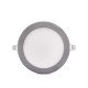 Placa de LEDs Circular  225M 18W 1350Lm 30.000H Plata