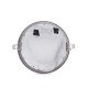 Placa de LEDs Circular  225M 18W 1350Lm 30.000H Plata
