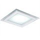 Foco Downlight  LED Cuadrado LED con Cristal 200X200Mm 18W 1500Lm 30.000H