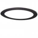 Placa de LEDs Circular Marco Negro 225Mm 18W 1380Lm 30.000H