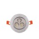 Foco Downlight  LED  Circular 3W 300Lm 30.000H