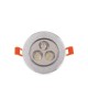 Foco Downlight  LED  Circular 3W 300Lm 30.000H