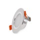 Foco Downlight  LED Ø100Mm Aro Plateado 5W 370-400Lm 30.000H