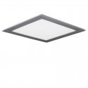 Placa de LEDs Cuadrada Marco Color Plata 300Mm 25W 2180Lm 30.000H