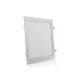 Placa de LEDs Cuadrada Marco Color Plata 300Mm 25W 2180Lm 30.000H