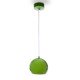 Lámpara LED Colgante Bola Verde 12W 1100Lm 30.000H Rowan [HO-SUSP12W-B-G-WW]