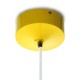 Lámpara LED Colgante Bola Amarillo 12W 1100Lm 30.000H Amara [HO-SUSP12W-B-Y-WW]