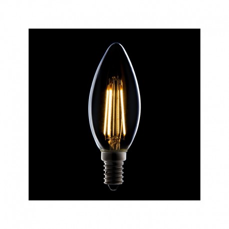 Bombilla Filamento LED E14 4W 380Lm 30.000H