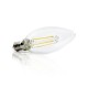 Bombilla Filamento LED E14 4W 380Lm 30.000H