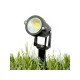Foco LED COB con Pincho para Jardínes 5W 450Lm 30.000H