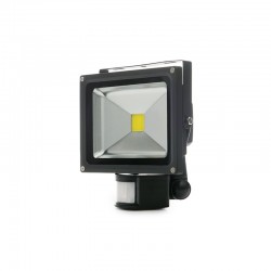 Foco Proyector LED IP65 Detector Movimiento 20W 1800Lm 30.000H