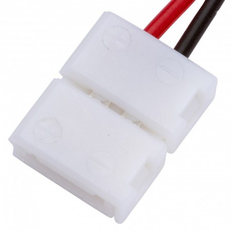 Conector Tira LED SMD3528/2835 2 Vías Simple 12/24VDC