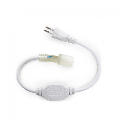 Enchufe Conector 220V Neon Flex 80